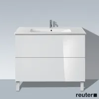 Duravit L-Cube Waschtischunterschrank, 2 Auszüge, LC662708585,