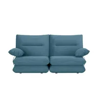 Smart Sofa 2-sitzig Ellen ¦ türkis/petrol ¦ Maße (cm): B: 184 H: 89 T: 108