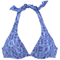 Elbsand Bügel-Bikini-Top Damen blau Gr.36 Cup F