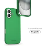 VONMÄHLEN iPhone 16 Silikon Case grün