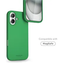 VONMÄHLEN iPhone 16 Silikon Case grün