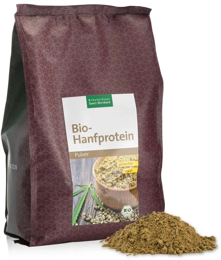 Proteine di canapa bio in polvere - 750 g