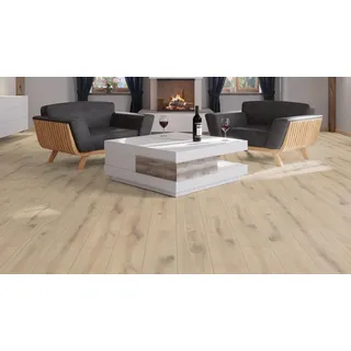 Krono Original Laminat Organic Clever Organic Oak (1.288 x 195 x 6 mm, Landhausdiele, Organic Oak)