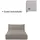 BLOMUS Stay Outdoor-Bett 120 x 190 cm Braun