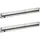 Oktaplex lighting Oktaplex 2 er Set Rota Aluminium Unterschrankleuchte 90cm schwenkbar