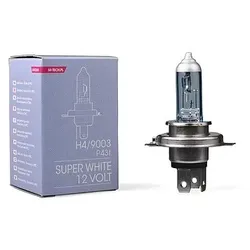 Halogenlampe M-TECH SuperWhite H4 9003 HB2 P43t 60/55W 12V