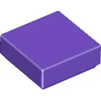 25 Stück LEGO, Teil Nr. 3070 in Dunkellila
