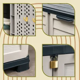 GarPet Gartenschrank 0 x 0 x 0 cm Beige