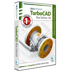 TurboCAD Mac 15 Deluxe 2D/3D