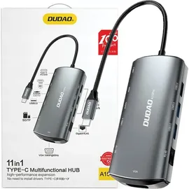 DUDAO A15Pro 11in1 Typ-C Adapter Dockingstation