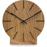 Natuhr 12NU2-12-1 Funk Wanduhr / Boom Eiche Massivholz