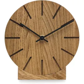 Natuhr 12NU2-12-1 Funk Wanduhr / Boom Eiche Massivholz