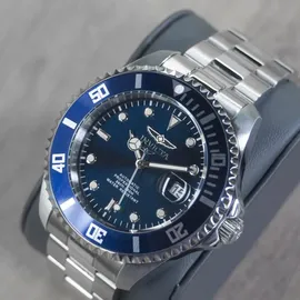 Riess-Ambiente Invicta Pro Diver Edelstahl Herren Automatikuhr - 47mm