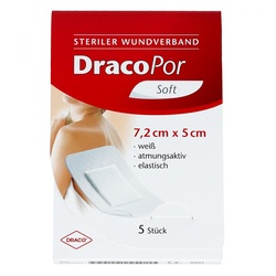Dracopor Wundverband 7,2x5cm steril