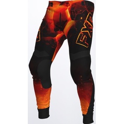 FXR Podium Magma Motocross Hose, schwarz-rot, Größe 28 für Männer