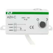 F&F Dämmerungsschalter m.Internen Licht Sensor Dämmerungssensor F&F AZH-C