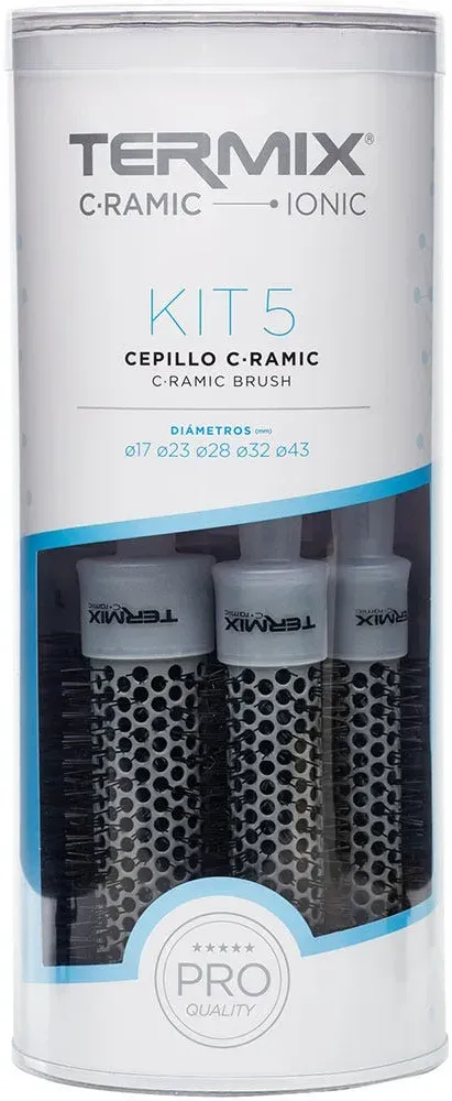 Termix C-Ramic Ionic 5er-Pack Rundbürsten TX1109