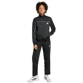 adidas Tricot Colour Pop Trainingsanzug Schwarz/Weiß 164