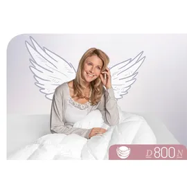 SCHLAFSTIL Daunendecke D800 normal medium, Füllung: 100% Prachtgänsedaunen