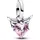 Pandora Geflügeltes Herz Pink 793626C02