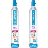 SodaStream 2x Reservezylinder zum einschrauben Co2-Zylinder für EASY&Crystal 2.0