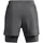 Under Armour Launch 5'' 2in1 Laufshorts Herren 025 castlerock/castlerock/reflective XL