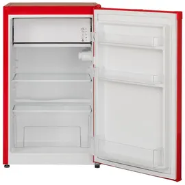 Telefunken CF-33-101-2 Kühlschrank (89 l, 821 mm hoch, Rot)