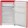 Telefunken CF-33-101-2 Kühlschrank (89 l, 821 mm hoch, Rot)
