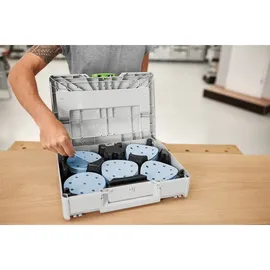 Festool Schleifmittel-Systainer3 SYS-STF D125 GR-Set Granat
