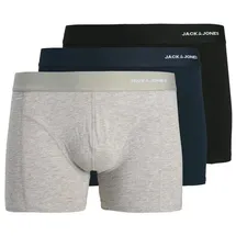 JACK & JONES JACGABRIEL BAMBOO TRUNKS schwarz/navy M 3er Pack