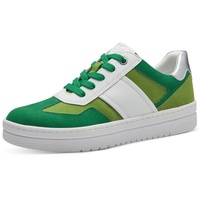 Marco Tozzi Sneaker in, WHITE/GREEN | Gr.: 39