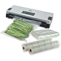 Solis Vakuumiergerät für 30 cm Beutel, Set inkl. 50 Beutel & 2 Rollen