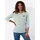 Witt Weiden Shirt in kalkmint-weiß-geringelt | Gr.: 36