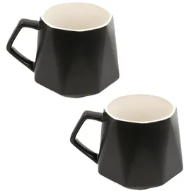 Intirilife Teetasse 0,35 l Schwarz 2 St.