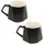 Intirilife Teetasse 0,35 l Schwarz 2 St.
