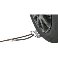 Trixie Auffahrplatte zum Anleinen Silber 12 x 31 cm