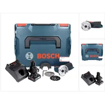 Bosch GWS 12V-76 Professional inkl. 2 x 6,0 Ah Akku + Ladegerät + L-Boxx