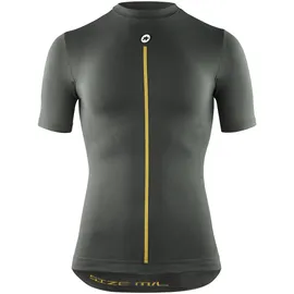 Assos 2/3 SS P1 Kurzarm Funktionsunterhemd Anthracite Grey II