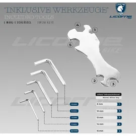 licorne bike gmbh Licorne Bike Strong V Premium 26 Zoll RH 54 cm grau/rosa