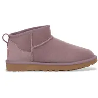 UGG für Damen. 1116109 Klassische Ultra Mini fliederfarbene Lederstiefel (37), Wohnung, Keine, Lässig
