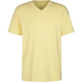 KangaROOS T-Shirt "Regular Fit", Jungen, Gr. XL (56/58), orange (koralle, gelb), Jersey, Obermaterial: 100% Baumwolle, unifarben, Basic, regular fit normal, V-Ausschnitt, abgesteppte Kante, Shirts T-Shirt, Freizeitshirt mit Kurzarm, V-Ausschnitt aus reine Baumwolle