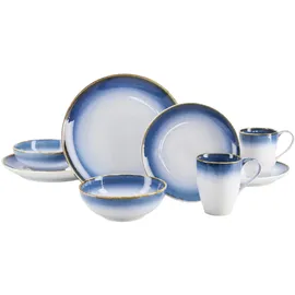 CreaTable Cascade Kombiservice 8-tlg. blau