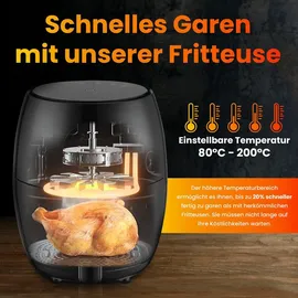 Extralink Heißluftfritteuse SJ-200 2L schwarz