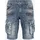 Cipo & Baxx "Bermuda & Short", Herren, Gr. 32, Normalgrößen, blau, 98% Baumwolle, 2% Elasthan, unifarben, regular fit kurz, Jeans, aus Baumwollmix