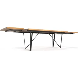 danzz Ravel 160 x 90 x 90 cm ausziehbar Eiche braun