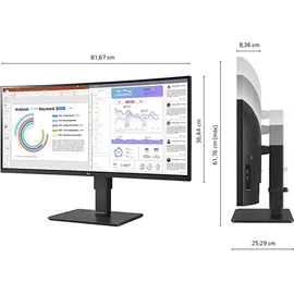 LG UltraWide 34BQ77QC-B 34" schwarz
