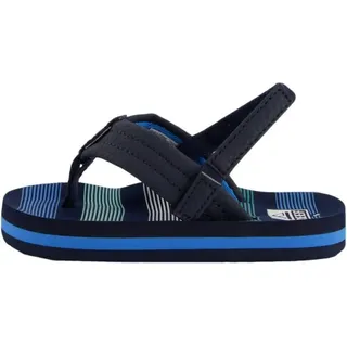 REEF Little Ahi/Kids Boys Sandals/ deep sea stripes 12
