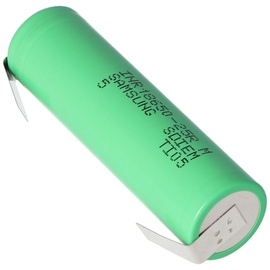 Samsung INR18650-25R 2500mAh 3,6V - 3,7V ungeschützt mit Lötfahne U