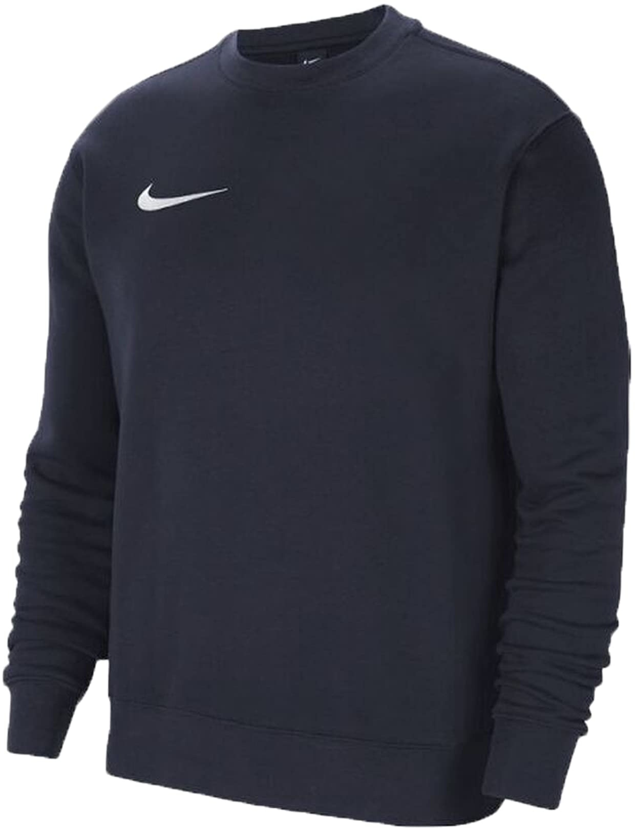 Nike CW6904 Y NK FLC PARK20 CREW Sweatshirt boys obsidian/white, XL(158-170cm)