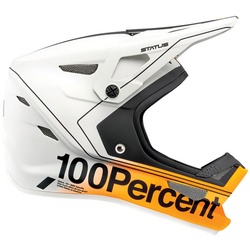 100% Status Fullface-Helm - Topenga Orange/Black - XL